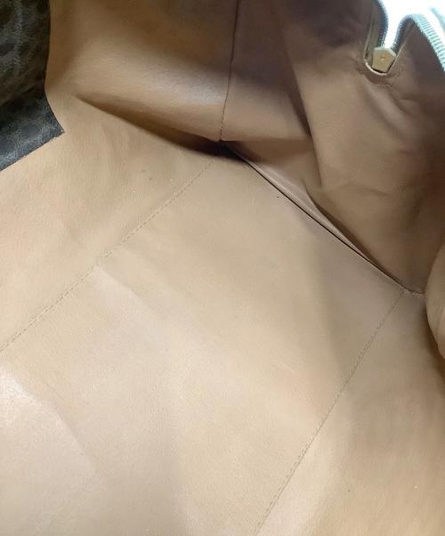 CELINE（セリーヌ）CELINE (セリーヌ) ボストンバッグ　マカダム ブラウンの古着・服飾アイテム