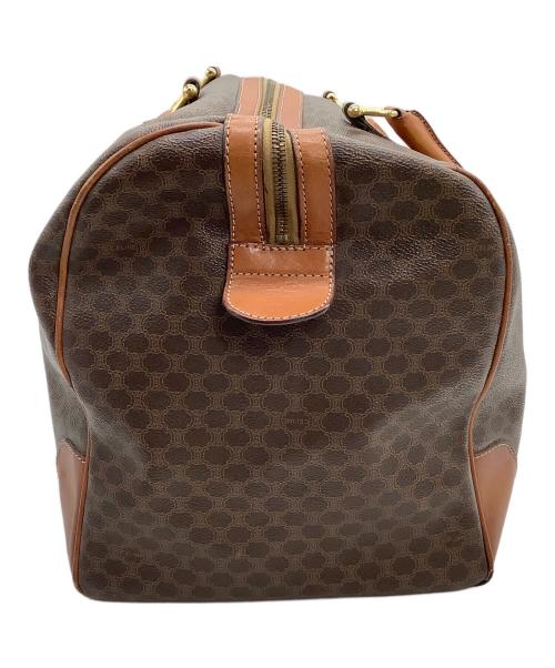 CELINE（セリーヌ）CELINE (セリーヌ) ボストンバッグ　マカダム ブラウンの古着・服飾アイテム