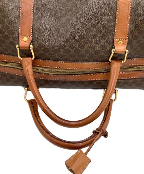CELINE（セリーヌ）CELINE (セリーヌ) ボストンバッグ　マカダム ブラウンの古着・服飾アイテム