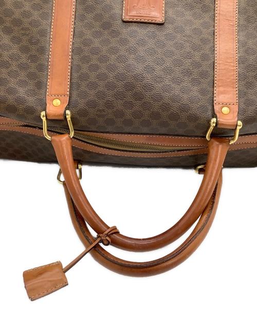 CELINE（セリーヌ）CELINE (セリーヌ) ボストンバッグ　マカダム ブラウンの古着・服飾アイテム