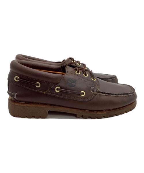 Timberland（ティンバーランド）Timberland (ティンバーランド) レースアップシューズ　3eye ブラウン サイズ: 7Wの古着・服飾アイテム