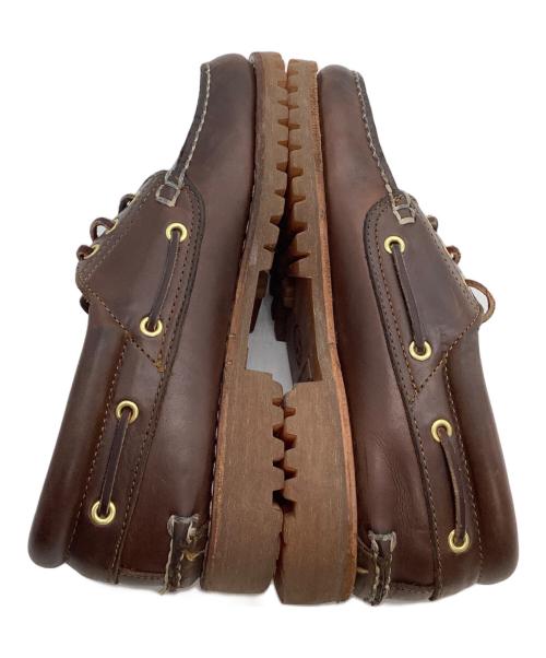 Timberland（ティンバーランド）Timberland (ティンバーランド) レースアップシューズ　3eye ブラウン サイズ: 7Wの古着・服飾アイテム
