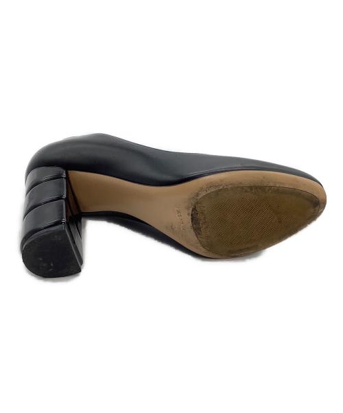 Salvatore Ferragamo（サルヴァトーレ フェラガモ）Salvatore Ferragamo (サルヴァトーレ フェラガモ) ヒールパンプス　SARINA ブラック サイズ:6の古着・服飾アイテム