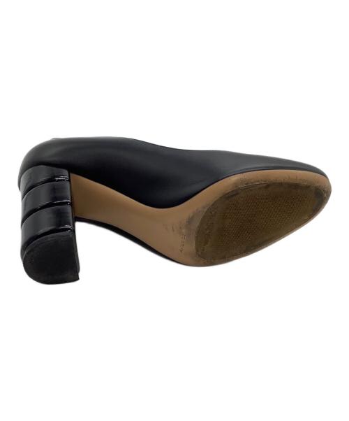 Salvatore Ferragamo（サルヴァトーレ フェラガモ）Salvatore Ferragamo (サルヴァトーレ フェラガモ) ヒールパンプス　SARINA ブラック サイズ:6の古着・服飾アイテム