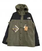 THE NORTH FACEザ ノース フェイス）の古着「マウンテンパーカー」｜カーキ×ブラック