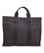 HERMESエルメス）の古着「ハンドバッグ　エールライン」｜グレー