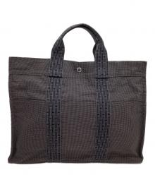 HERMES（エルメス）の古着「ハンドバッグ　エールライン」｜グレー