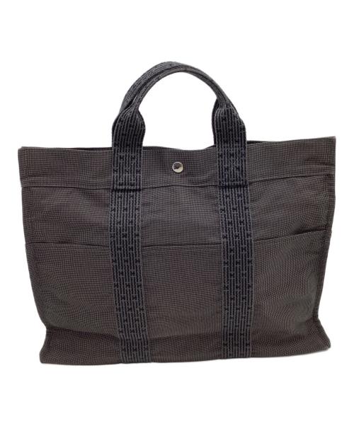 HERMES（エルメス）HERMES (エルメス) ハンドバッグ　エールライン グレーの古着・服飾アイテム