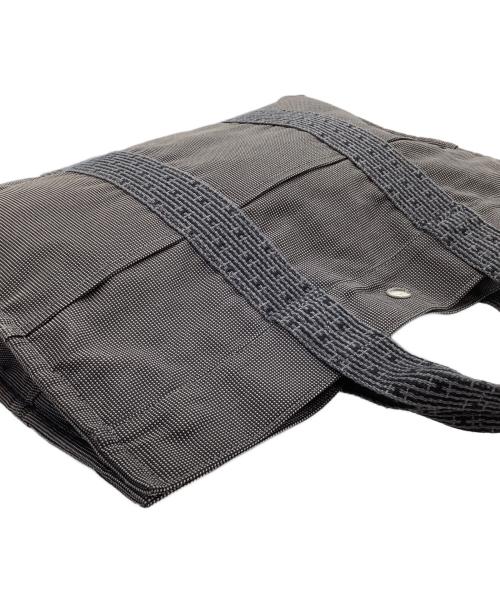 HERMES（エルメス）HERMES (エルメス) ハンドバッグ　エールライン グレーの古着・服飾アイテム