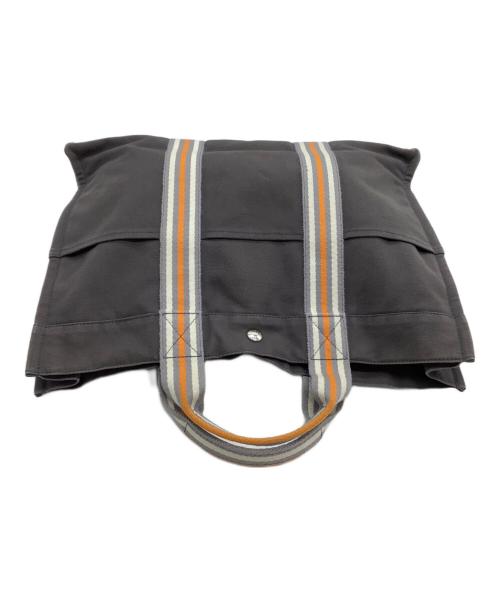 HERMES（エルメス）HERMES (エルメス) ハンドバッグ フールトゥ グレー×オレンジの古着・服飾アイテム
