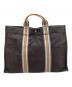 HERMES（エルメス）の古着「ハンドバッグ フールトゥ」｜グレー×オレンジ