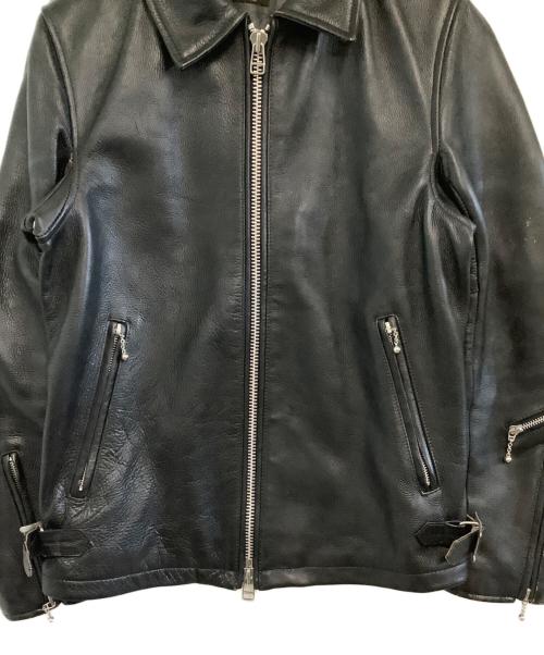 MR.OLIVE（ミスターオリーブ）MR.OLIVE (ミスターオリーブ) レザージャケット ブラック サイズ:Sの古着・服飾アイテム