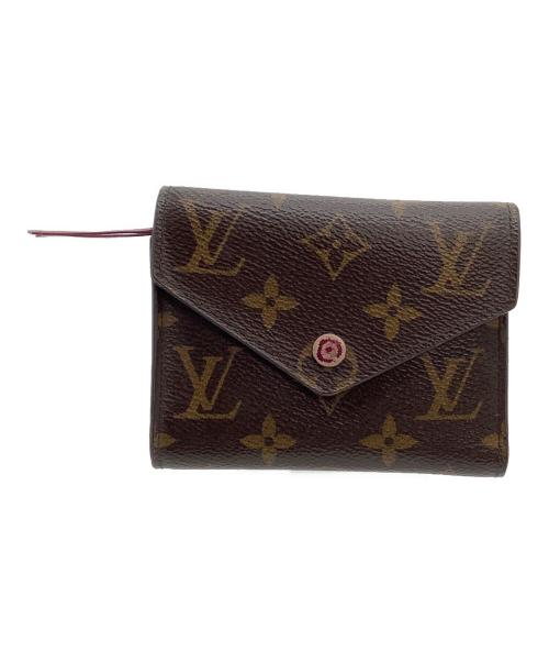 LOUIS VUITTON（ルイ ヴィトン）LOUIS VUITTON (ルイ ヴィトン) 3つ折り財布　	モノグラム　ポルトフォイユ・マリー ルージュの古着・服飾アイテム