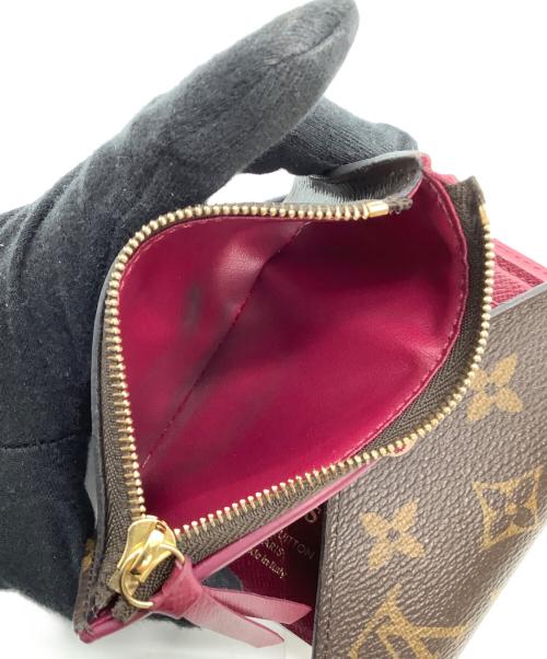 LOUIS VUITTON（ルイ ヴィトン）LOUIS VUITTON (ルイ ヴィトン) 3つ折り財布　	モノグラム　ポルトフォイユ・マリー ルージュの古着・服飾アイテム