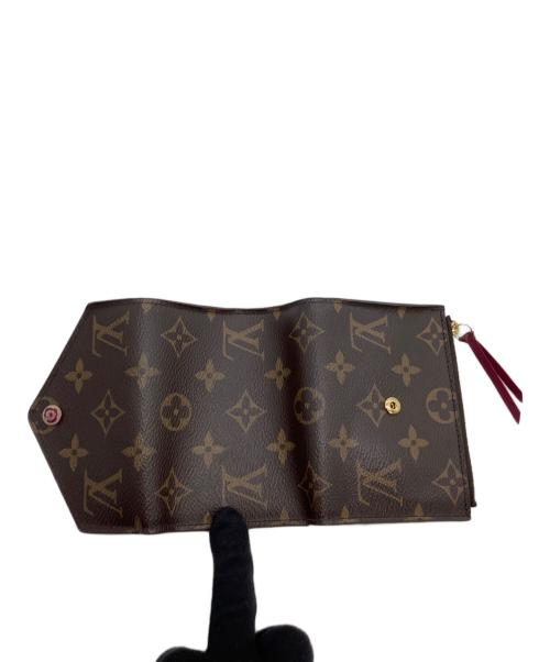 LOUIS VUITTON（ルイ ヴィトン）LOUIS VUITTON (ルイ ヴィトン) 3つ折り財布　	モノグラム　ポルトフォイユ・マリー ルージュの古着・服飾アイテム