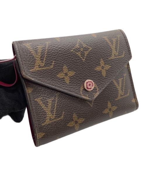 LOUIS VUITTON（ルイ ヴィトン）LOUIS VUITTON (ルイ ヴィトン) 3つ折り財布　	モノグラム　ポルトフォイユ・マリー ルージュの古着・服飾アイテム