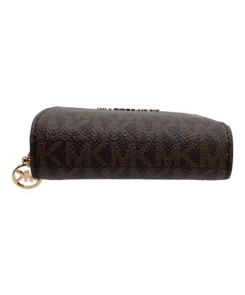 MICHAEL KORS（マイケルコース）MICHAEL KORS (マイケルコース) 2つ折り財布 ブラウンの古着・服飾アイテム