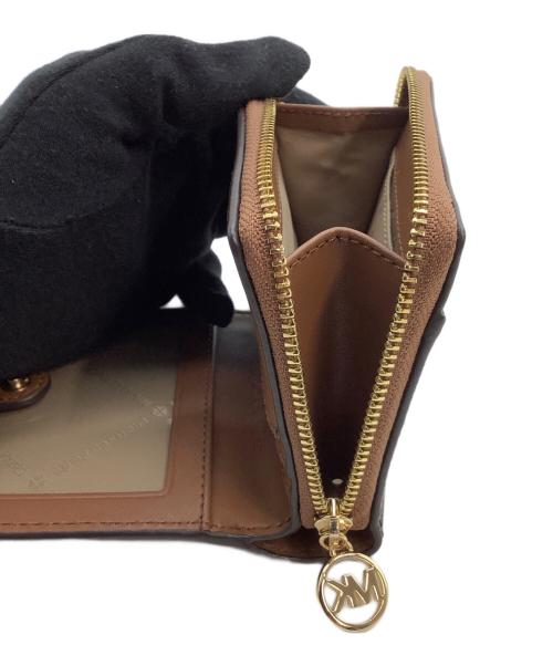 MICHAEL KORS（マイケルコース）MICHAEL KORS (マイケルコース) 2つ折り財布 ブラウンの古着・服飾アイテム