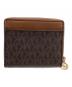 MICHAEL KORS (マイケルコース) 2つ折り財布 ブラウン：6000円