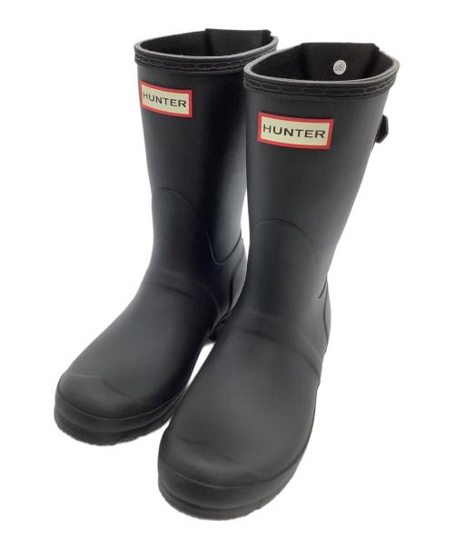 HUNTER（ハンター）HUNTER (ハンター) レインブーツ ブラック サイズ:37の古着・服飾アイテム