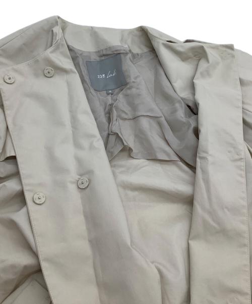 23区 lab（ニジュウサンクラボ）23区 lab (ニジュウサンクラボ) トレンチコート ベージュ サイズ:38の古着・服飾アイテム