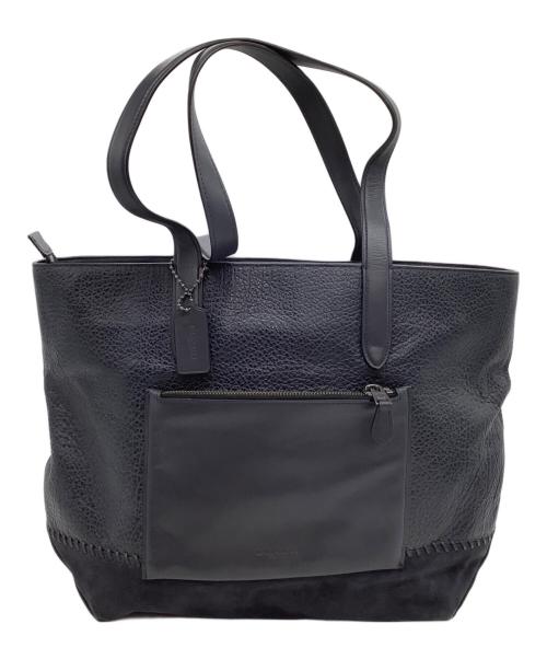 COACH（コーチ）COACH (コーチ) トートバッグ ネイビーの古着・服飾アイテム