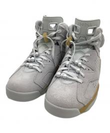NIKE（ナイキ）の古着「ハイカットスニーカー Women's Air Jordan 6 Retro "Pearl"」｜ライトグレー