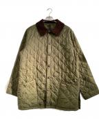 Barbourバブアー）の古着「キルティングジャケット」｜グリーン