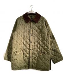 Barbour（バブアー）の古着「キルティングジャケット」｜グリーン
