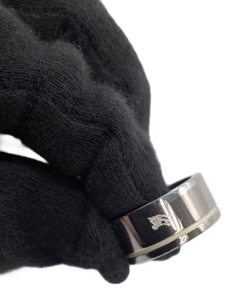 BURBERRY BLACK LABEL（バーバリーブラックレーベル）BURBERRY BLACK LABEL (バーバリーブラックレーベル) シルバーリング サイズ:20の古着・服飾アイテム