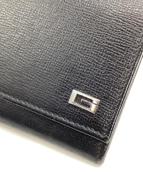 GUCCI（グッチ）GUCCI (グッチ) 長財布 ブラックの古着・服飾アイテム