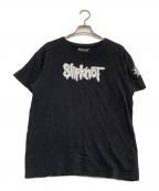 古着フルギ）の古着「半袖Tシャツ　SLIPKNOT」｜ブラック