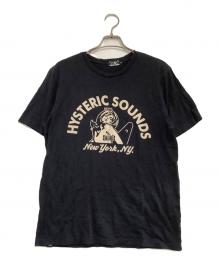 Hysteric Glamour（ヒステリックグラマー）の古着「半袖Tシャツ」｜ブラック