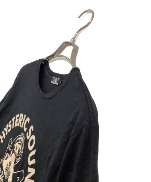 Hysteric Glamour（ヒステリックグラマー）Hysteric Glamour (ヒステリックグラマー) 半袖Tシャツ ブラック サイズ:Mの古着・服飾アイテム