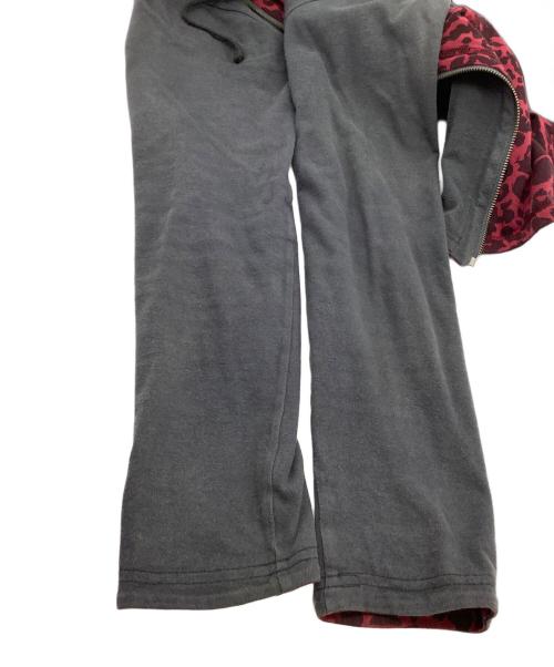 Hysteric Glamour（ヒステリックグラマー）Hysteric Glamour (ヒステリックグラマー) ジップパーカー グレー サイズ:Lの古着・服飾アイテム