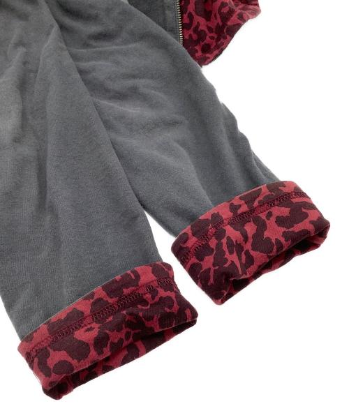 Hysteric Glamour（ヒステリックグラマー）Hysteric Glamour (ヒステリックグラマー) ジップパーカー グレー サイズ:Lの古着・服飾アイテム