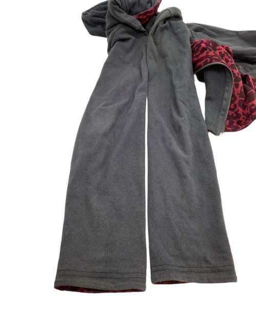 Hysteric Glamour（ヒステリックグラマー）Hysteric Glamour (ヒステリックグラマー) ジップパーカー グレー サイズ:Lの古着・服飾アイテム