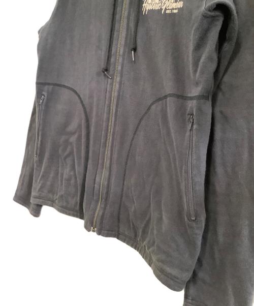 Hysteric Glamour（ヒステリックグラマー）Hysteric Glamour (ヒステリックグラマー) ジップパーカー グレー サイズ:Lの古着・服飾アイテム