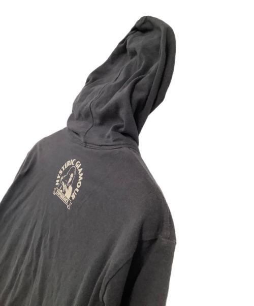 Hysteric Glamour（ヒステリックグラマー）Hysteric Glamour (ヒステリックグラマー) ジップパーカー グレー サイズ:Lの古着・服飾アイテム