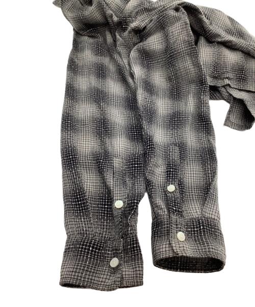 Hysteric Glamour（ヒステリックグラマー）Hysteric Glamour (ヒステリックグラマー) 長袖シャツ グレー サイズ:Lの古着・服飾アイテム
