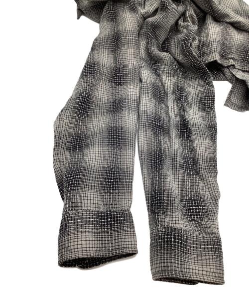 Hysteric Glamour（ヒステリックグラマー）Hysteric Glamour (ヒステリックグラマー) 長袖シャツ グレー サイズ:Lの古着・服飾アイテム