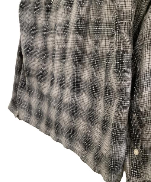 Hysteric Glamour（ヒステリックグラマー）Hysteric Glamour (ヒステリックグラマー) 長袖シャツ グレー サイズ:Lの古着・服飾アイテム