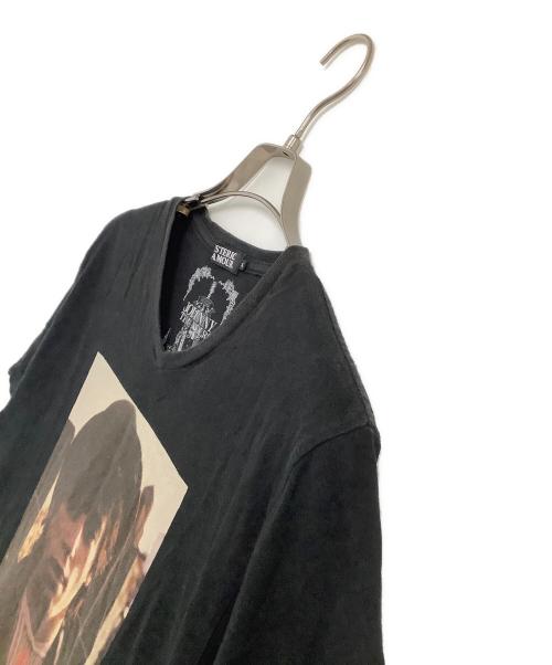 Hysteric Glamour（ヒステリックグラマー）Hysteric Glamour (ヒステリックグラマー) 半袖Tシャツ ブラック サイズ:Lの古着・服飾アイテム