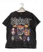 P.K. SPORTSピー・ケー・スポーツ）の古着「半袖Tシャツ　Slipknot」｜ブラック