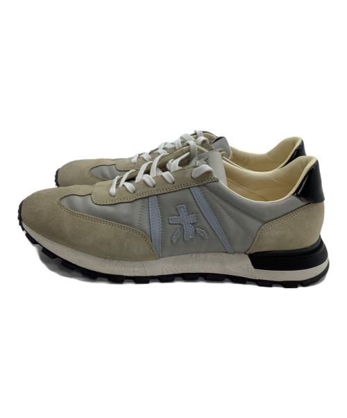 PREMIATA（プレミアータ）PREMIATA (プレミアータ) ローカットスニーカー　ホ グレー×ベージュ サイズ:43の古着・服飾アイテム