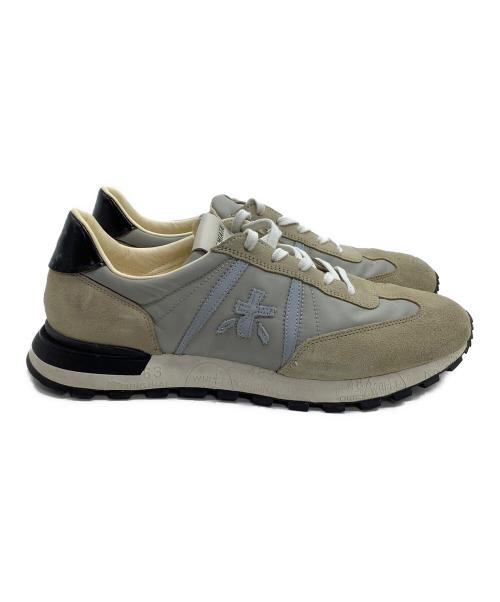 PREMIATA（プレミアータ）PREMIATA (プレミアータ) ローカットスニーカー　ホ グレー×ベージュ サイズ:43の古着・服飾アイテム