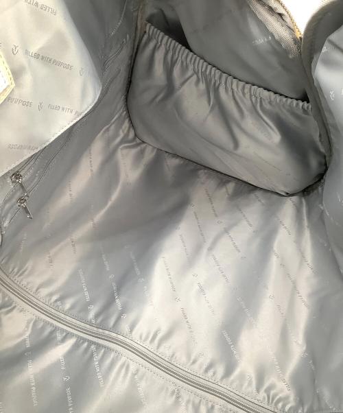 adidas（アディダス）adidas (アディダス) VESSEL (ベゼル) ボストンバッグ グリーン×ホワイト 未使用品の古着・服飾アイテム