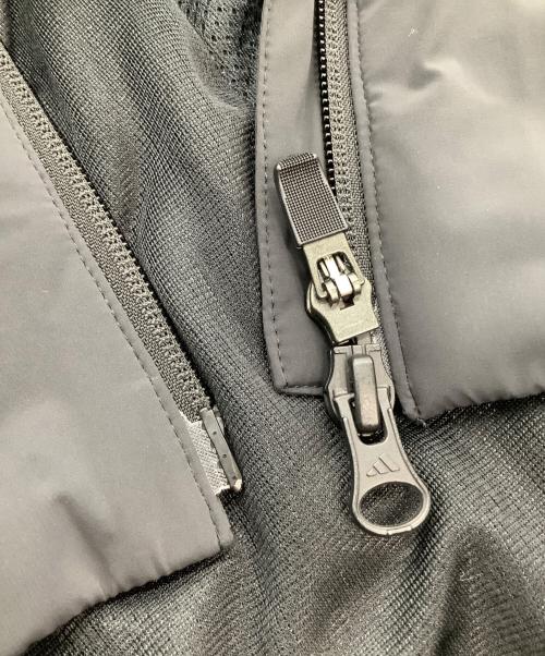 adidas（アディダス）adidas (アディダス) フーデッドジャケット ブラック サイズ:Mの古着・服飾アイテム