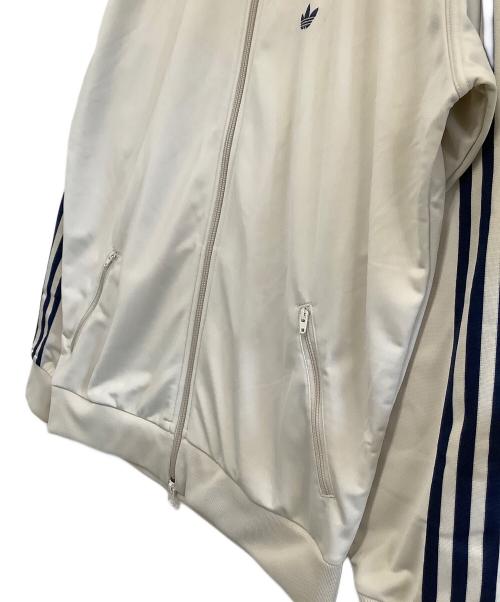 adidas（アディダス）adidas (アディダス) トラックジャケット ネイビー×ベージュ サイズ:Sの古着・服飾アイテム