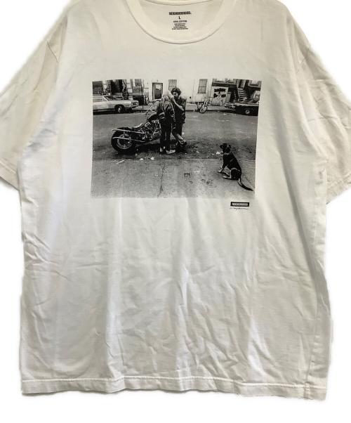 NEIGHBORHOOD（ネイバーフッド）NEIGHBORHOOD (ネイバーフッド) 半袖Tシャツ ホワイト サイズ:Lの古着・服飾アイテム